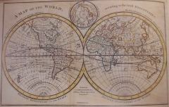 Английская карта, 1781 г.