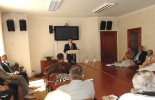 Встреча сотрудников института с ВРИО губернатора В. В. Миклушевским 12 сентября